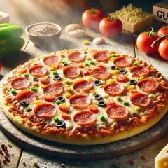 Ile kalorii ma pizza Guseppe? Zaskakujące wartości odżywcze!