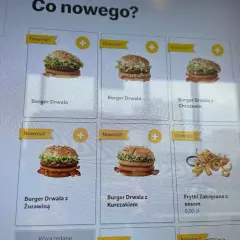 Nowe burgery Drwala w McDonald's: klasyczny, z chrzanem, żurawiną i kurczakiem.