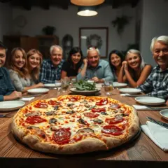 Ile waży pizza? Odkryj wagi różnych rozmiarów i rodzajów pizzy