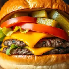 Ile kcal ma hamburger? Sprawdź kaloryczność różnych rodzajów