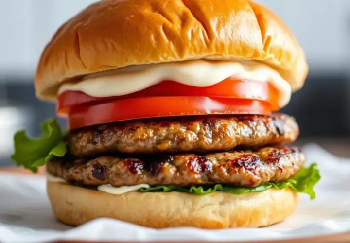 Ile smażyć burgera wołowego, aby był soczysty i idealnie wysmażony?