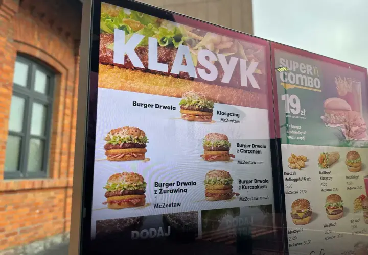 Menu z burgerami Drwala i innymi klasykami. Sprawdź, co jest w zestawie drwala, by wybrać swój ulubiony!