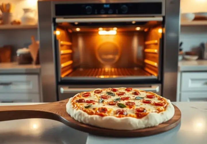 W jakiej temperaturze piec pizzę w piekarniku elektrycznym, aby uzyskać chrupiącą skórkę?