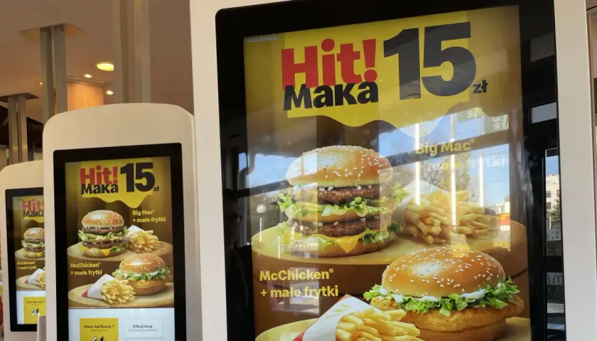 Hit! Maka: Big Mac lub McChicken z małymi frytkami za 15 zł. Promocja w McDonald's.