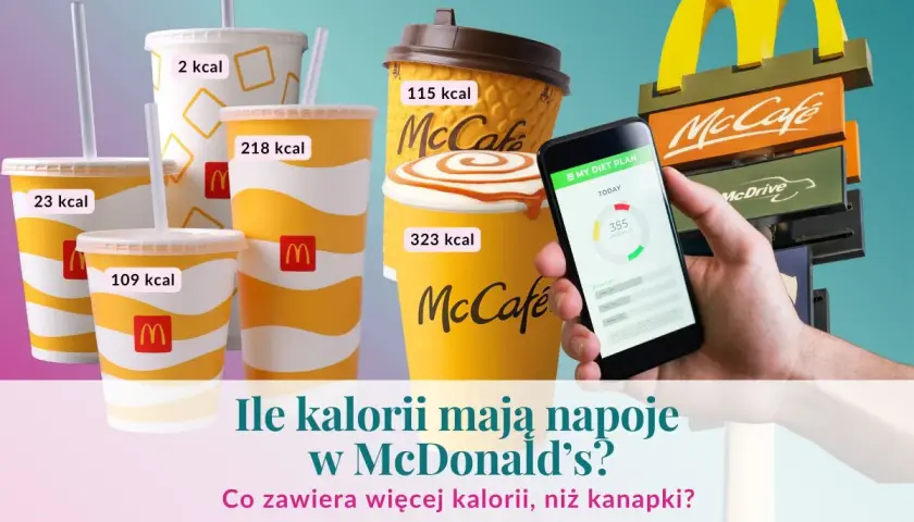 Napoje McDonald's: od 2 kcal do 323 kcal. Sprawdź, ile kalorii ma Twój ulubiony shake i czy warto go włączyć do diety.