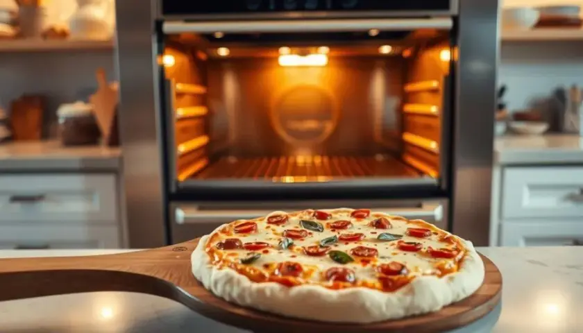 W jakiej temperaturze piec pizzę w piekarniku elektrycznym, aby uzyskać chrupiącą skórkę?