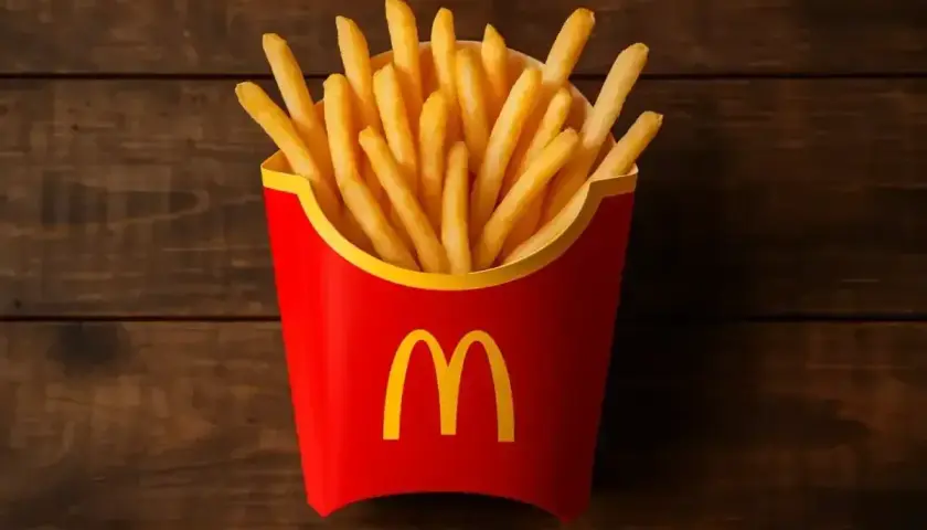 Złociste kartofelki McDonald's w czerwonym opakowaniu. Zastanawiasz się nad ich kcal?