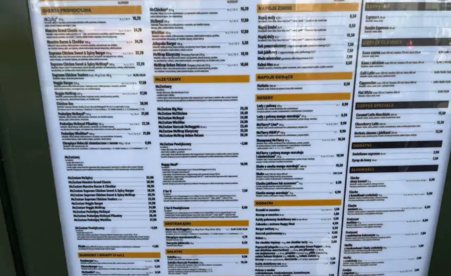 Ile kosztuje shake w McDonald's? Zobacz aktualne widełki