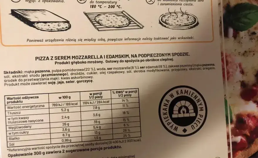 Ile piec pizzę Dr. Oetker? Czas, temperatura i wskazówki