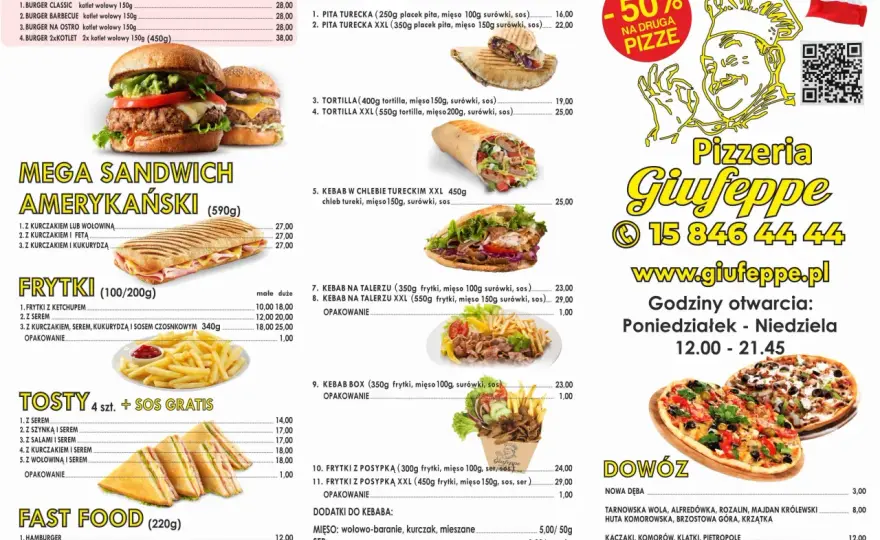 Pizza Guseppe Kebab - Czy to dobry wybór? Sprawdź!