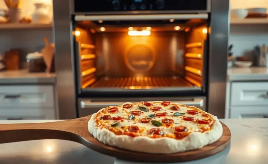 W jakiej temperaturze piec pizzę w piekarniku elektrycznym, aby uzyskać chrupiącą skórkę?