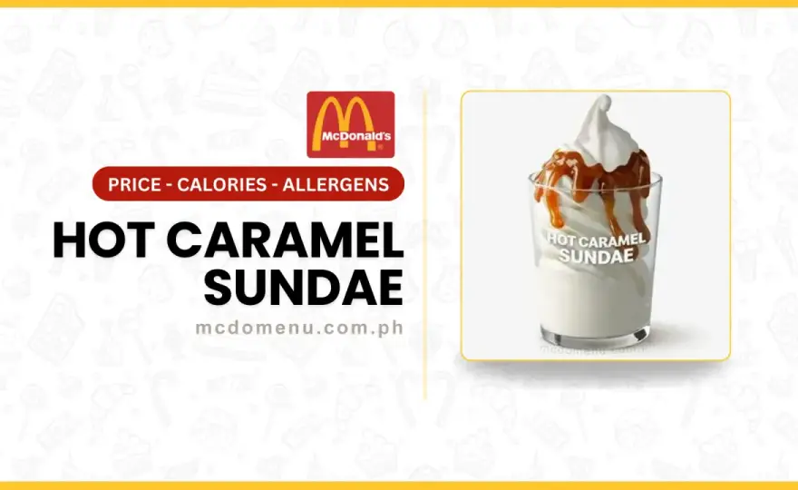 Lody z polewą karmelową w McDonald’s - ile mają kalorii?