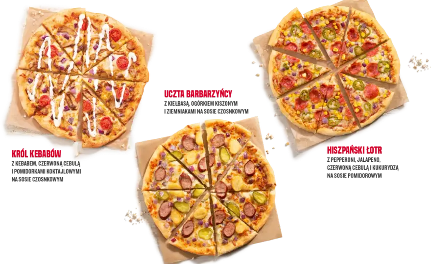 Rozmiary pizzy Pizza Hut - Nie daj się nabrać na nazwy!