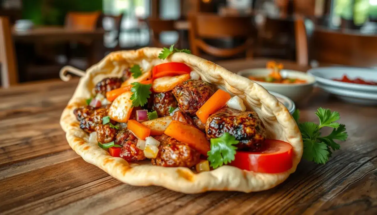 Zdjęcie Ile kcal ma kebab w bułce? Zaskakujące kalorie i składniki