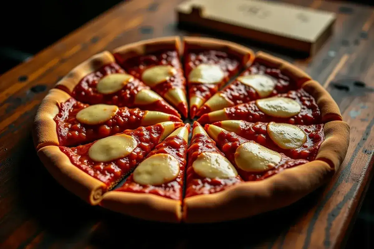 Zdjęcie Ile waży pizza? Odkryj wagi różnych rozmiarów i rodzajów pizzy